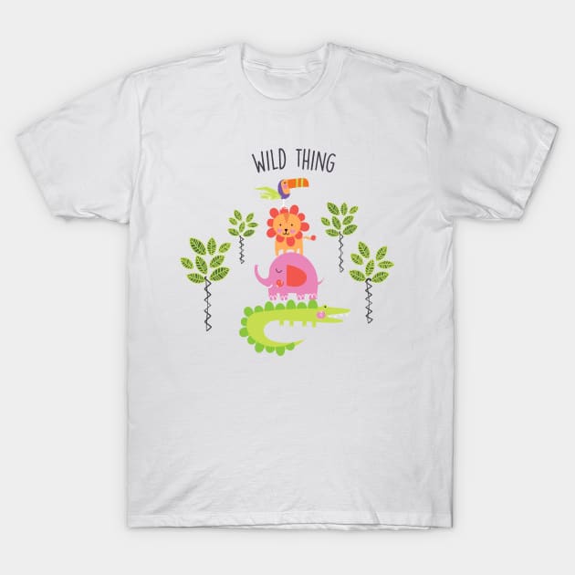 Wild thing T-Shirt by tfinn